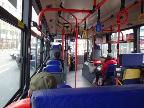 ソウルのバスの中で見た面白いあるものとは？？