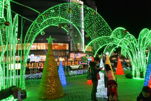 やっぱり素敵です☆第８回釜山クリスマスツリー文化祭りへ行く！！