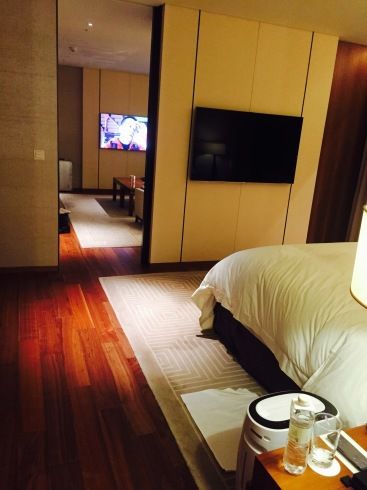 ソウル旅行　その2 新羅ホテル　コーナースイートのお部屋