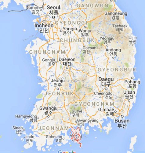 韓国ヨス（麗水）はリゾート地でおすすめは国立公園で海の夜景！