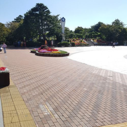 仁川観光　自由公園で　良い眺めでした　