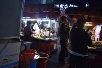 【食事】釜山ロッテの周りの屋台村が一段と進化！原宿で数時間ならぶアレも釜山は5分です