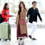 韓国旅行｜【ソヒョン – ユ・インナ – ソン・ジヒョ】今年のコートはこのように…(空港ファッション)♪