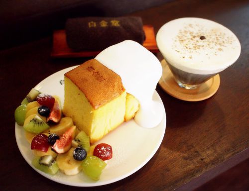 【釜山】人気のカフェでクリームカステラ♡(白金堂)