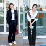 韓国旅行｜【イ・ハニ – キム・テリ】シンプルが一番！素敵な秋の空港ファッション♪