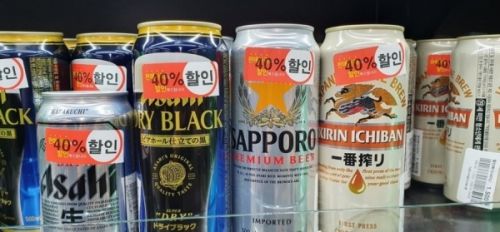 日本ビール韓国輸出ゼロに？