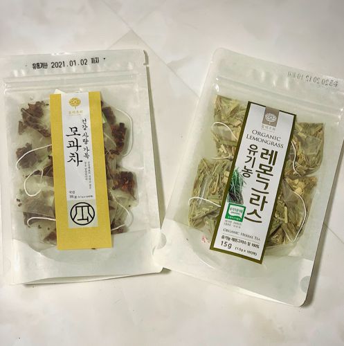 モメチョファの韓方茶とオーガニックハーブティー