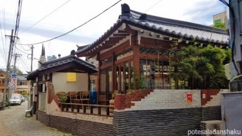【2020年1月の大邱⑨】韓国伝統家屋をリノベしたお洒落カフェ「ロマンスパパ」