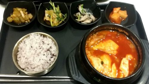 到着して食べた韓国ご飯！