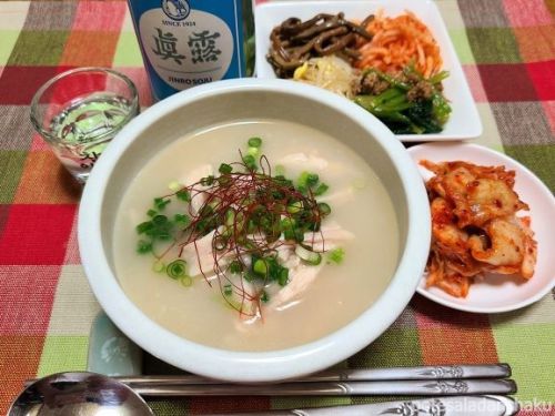 韓国の「土用の丑の日」にお手軽参鶏湯を