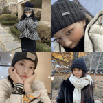 韓国旅行｜スターの冬の最愛アイテム【ビーニー】のおすすめスタイリング♪