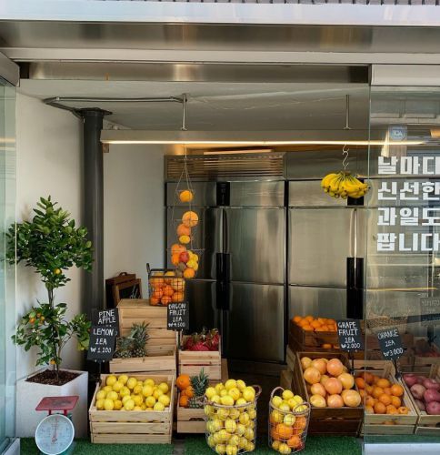 ソウル旅で行きたいところ・東大門の冷蔵庫カフェ「JEAN FRI GO」
