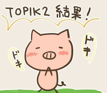 第75回 韓国語能力試験(TOPIK)を受けてきました。-結果発表-