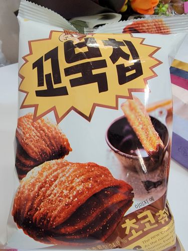「韓国で1秒に1袋売れてる品切れ大乱チョコスナック」大量入荷してます！