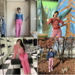 韓国旅行｜ファッションピープルの国ルール？【ピンクのパンツ】スターOOTD♪