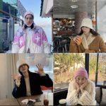 韓国旅行｜”ウィンタールック”のちょっとしたポイント！ スターたちの冬の帽子ファッション ♪