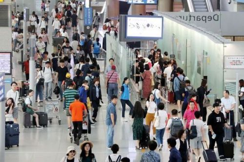 韓国の海外旅行予約率230％増