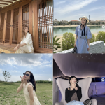 韓国旅行｜【スヨン- サンダラ・パクetc..】セレブたちのさわやかな夏のファッション♪